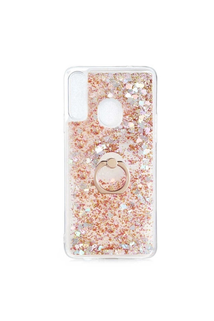 [RNZ-TA42644] Samsung Galaxy A20S Uyumlu Kılıf Zore Milce Kapak (Gold)