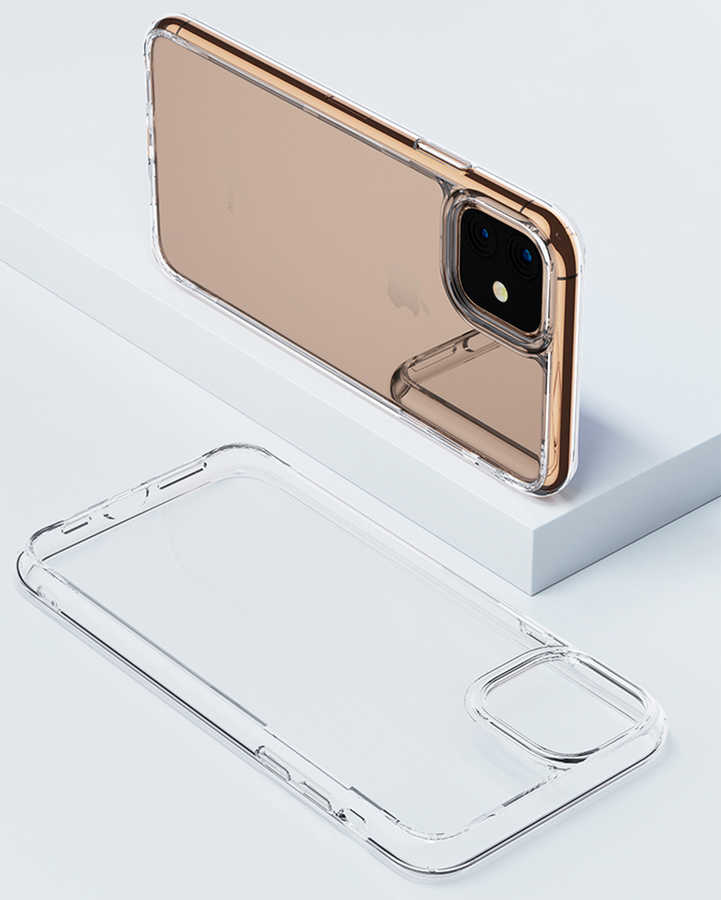 Apple iPhone 11 Uyumlu Kılıf Benks Magic Crystal Clear Glass Kapak