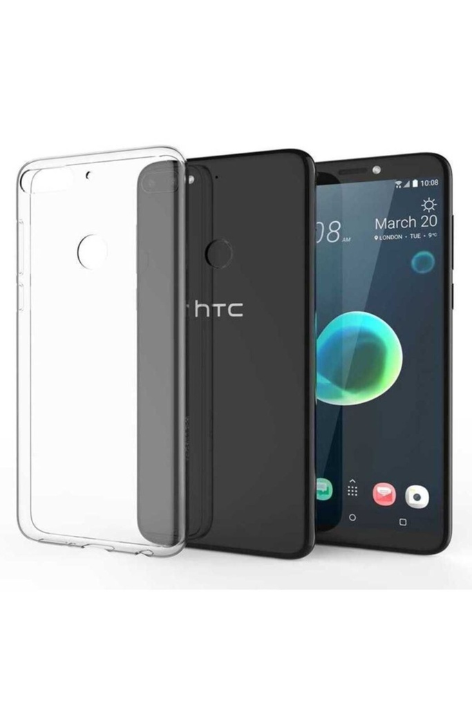 HTC Desire 12 Plus Uyumlu Kılıf Zore Süper Silikon Kapak