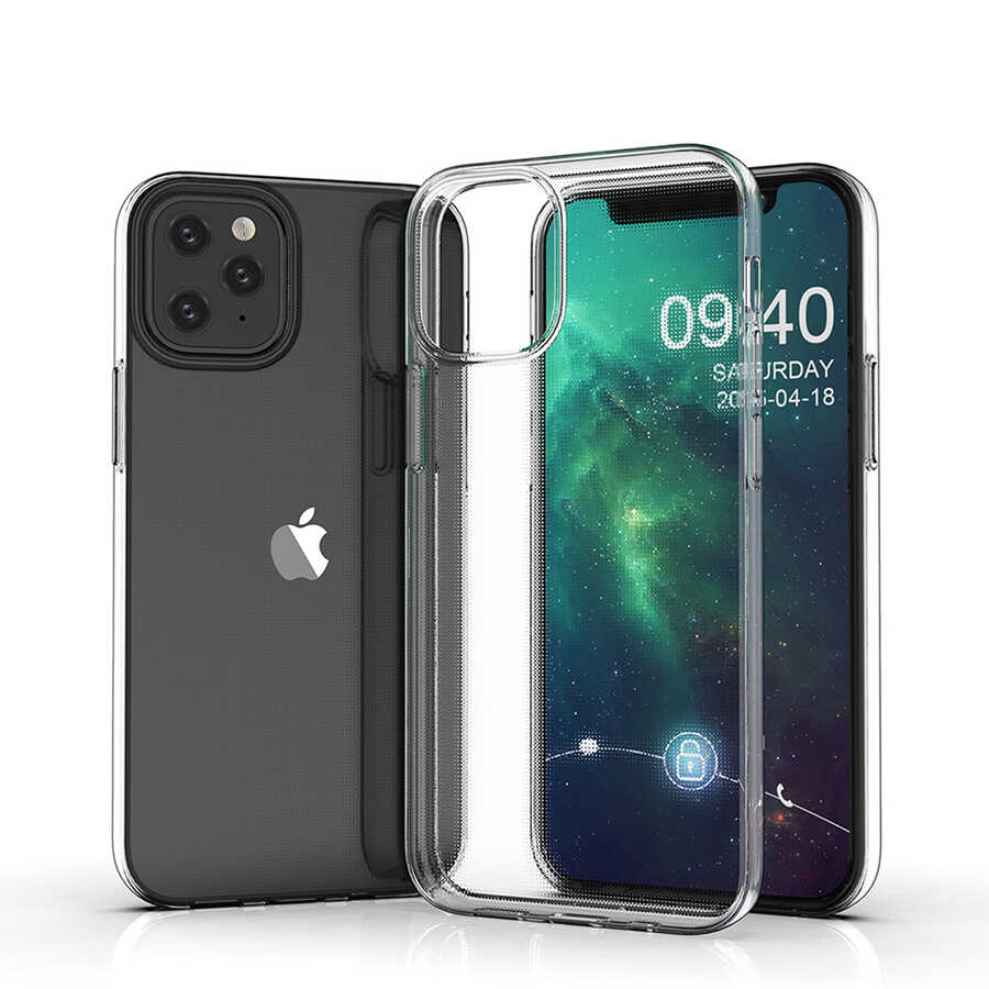 Apple iPhone 12 Mini Uyumlu Kılıf Zore Süper Silikon Kapak