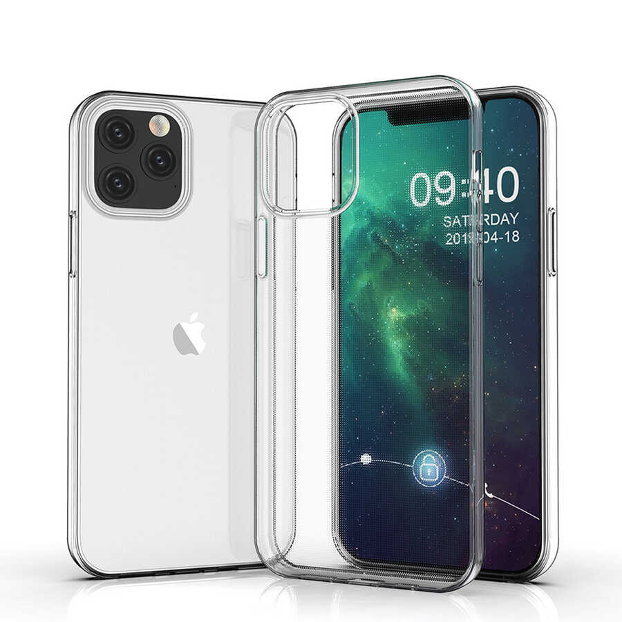 [RNZ-TA42736] Apple iPhone 12 Pro Uyumlu Kılıf Zore Süper Silikon Kapak