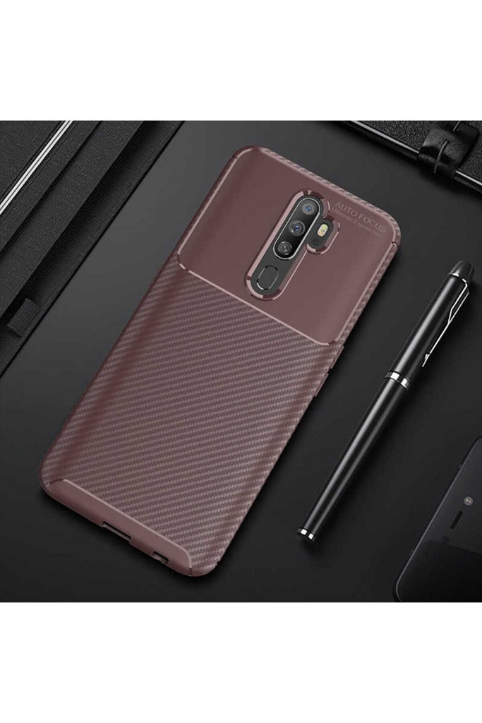 Oppo A9 2020 Uyumlu Kılıf Zore Negro Silikon Kapak