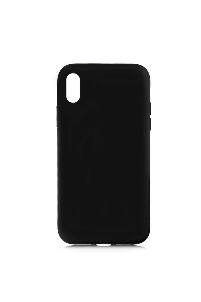 [RNZ-TA42872] Apple iPhone X Uyumlu Kılıf Zore LSR Lansman Kapak (Siyah)