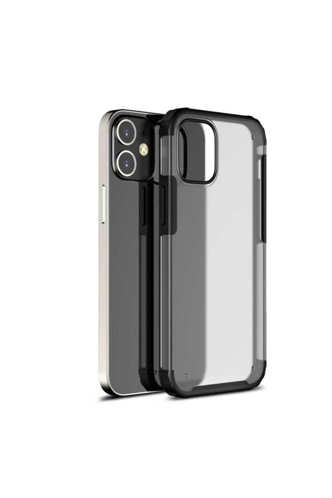[RNZ-TA43091] Apple iPhone 12 Mini Uyumlu Kılıf Zore Volks Kapak (Siyah)