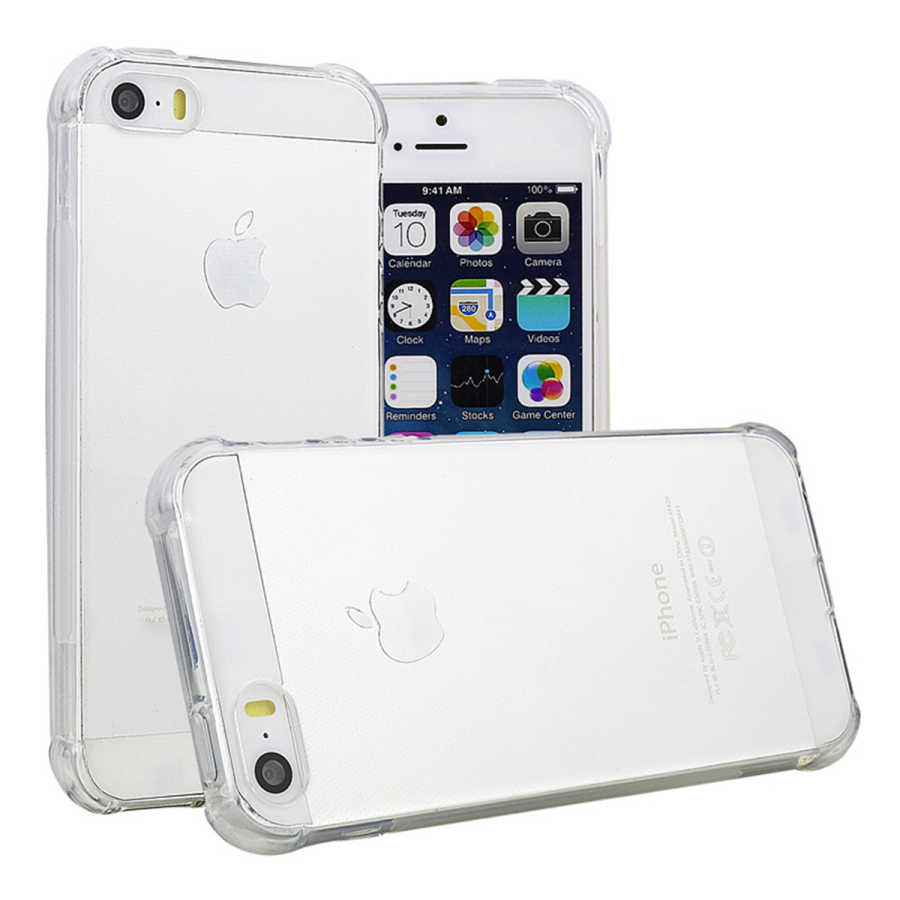 [RNZ-TA2824] Apple iPhone 5 Uyumlu Kılıf Zore Nitro Anti Shock Silikon