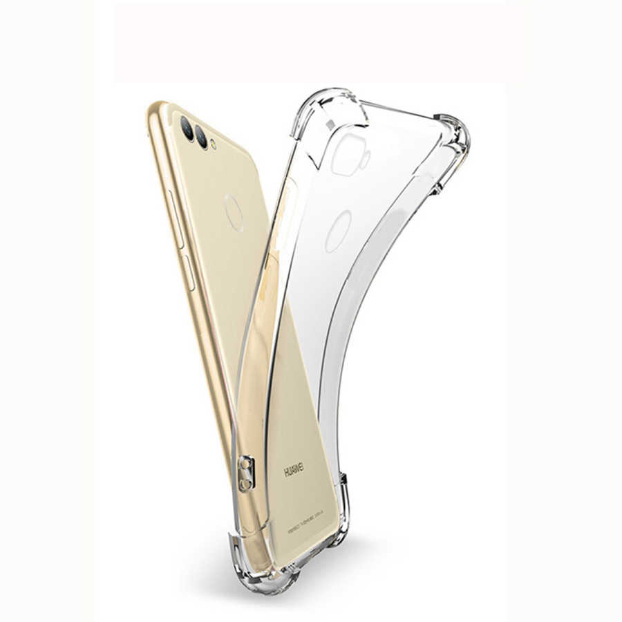 Huawei P Smart Uyumlu Kılıf Zore Nitro Anti Shock Silikon