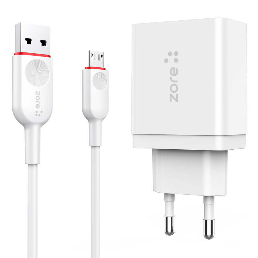 [RNZ-TA43231] ​Zore XMac Serisi ZR-X2 Micro 2 in 1 Şarj Seti