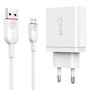 Zore XMac Serisi ZR-X2 Micro 2 in 1 Şarj Seti
