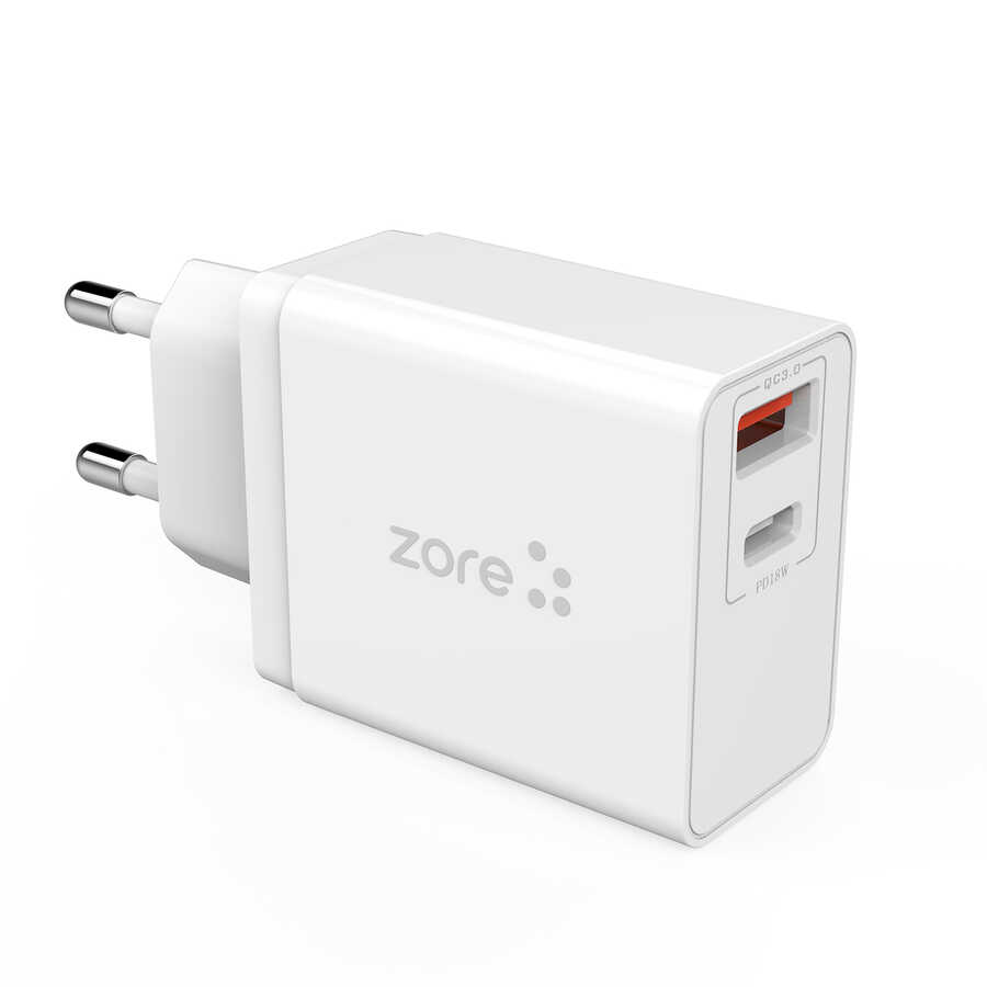 [RNZ-TA43234] ​Zore XMac Serisi ZR-X2 Seyahat Şarj Başlığı