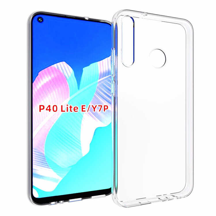 [RNZ-TA43238] Huawei P40 Lite E Uyumlu Kılıf Zore Süper Silikon Kapak
