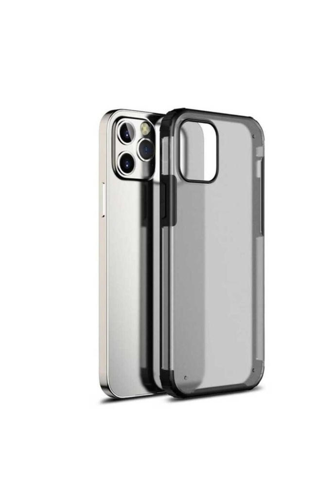 [RNZ-TA43300] Apple iPhone 12 Pro Max Uyumlu Kılıf Zore Volks Kapak (Siyah)
