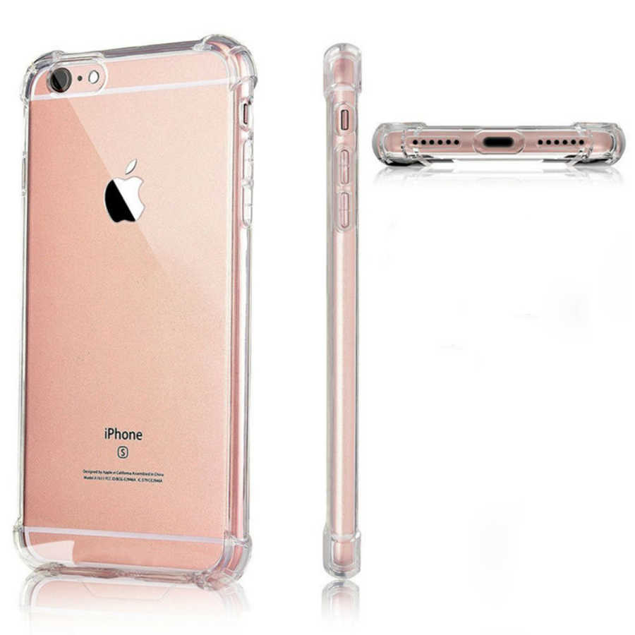[RNZ-TA2832] Apple iPhone 6 Uyumlu Kılıf Zore Nitro Anti Shock Silikon