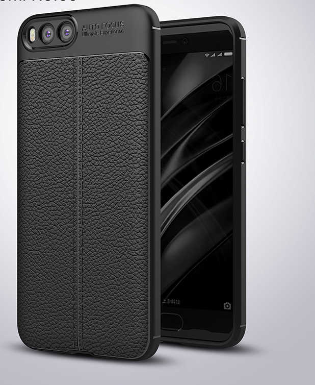 [RNZ-TA319] Xiaomi Mi Note 3 Uyumlu Kılıf Zore Niss Silikon Kapak (Siyah)