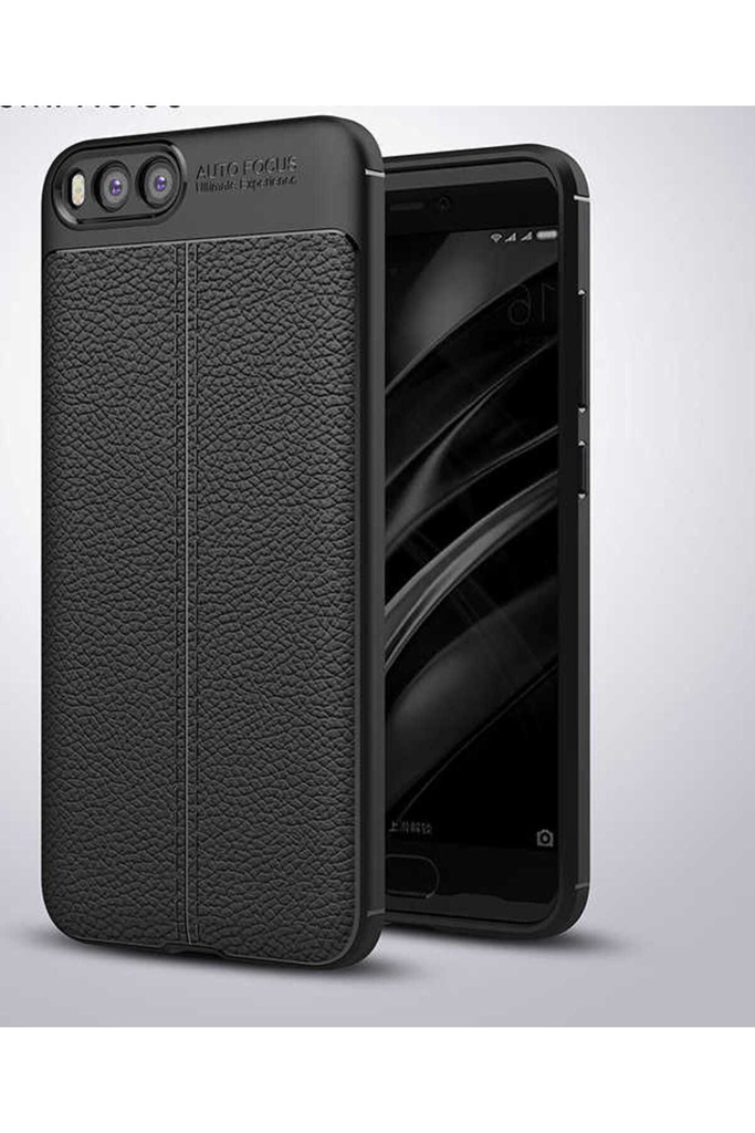 [RNZ-TA319] Xiaomi Mi Note 3 Uyumlu Kılıf Zore Niss Silikon Kapak (Siyah)