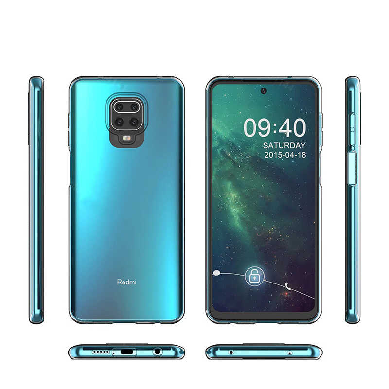 [RNZ-TA43464] Xiaomi Redmi Note 9 Pro Uyumlu Kılıf Zore Süper Silikon Kapak