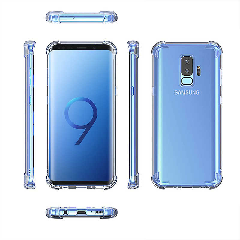 [RNZ-TA2840] Samsung Galaxy S9 Plus Uyumlu Kılıf Zore Nitro Anti Shock Silikon