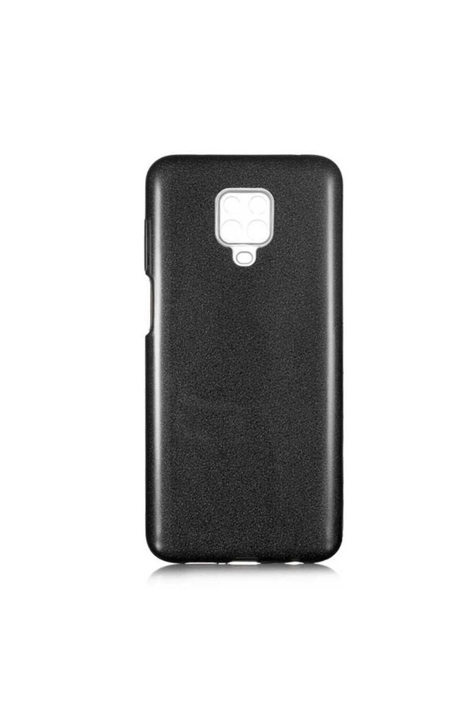 [RNZ-TA43509] Xiaomi Redmi Note 9 Pro Uyumlu Kılıf Zore Shining Silikon (Siyah)