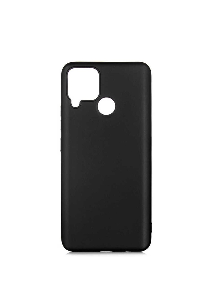 [RNZ-TA43577] Realme C15 Uyumlu Kılıf Zore Premier Silikon Kapak (Siyah)
