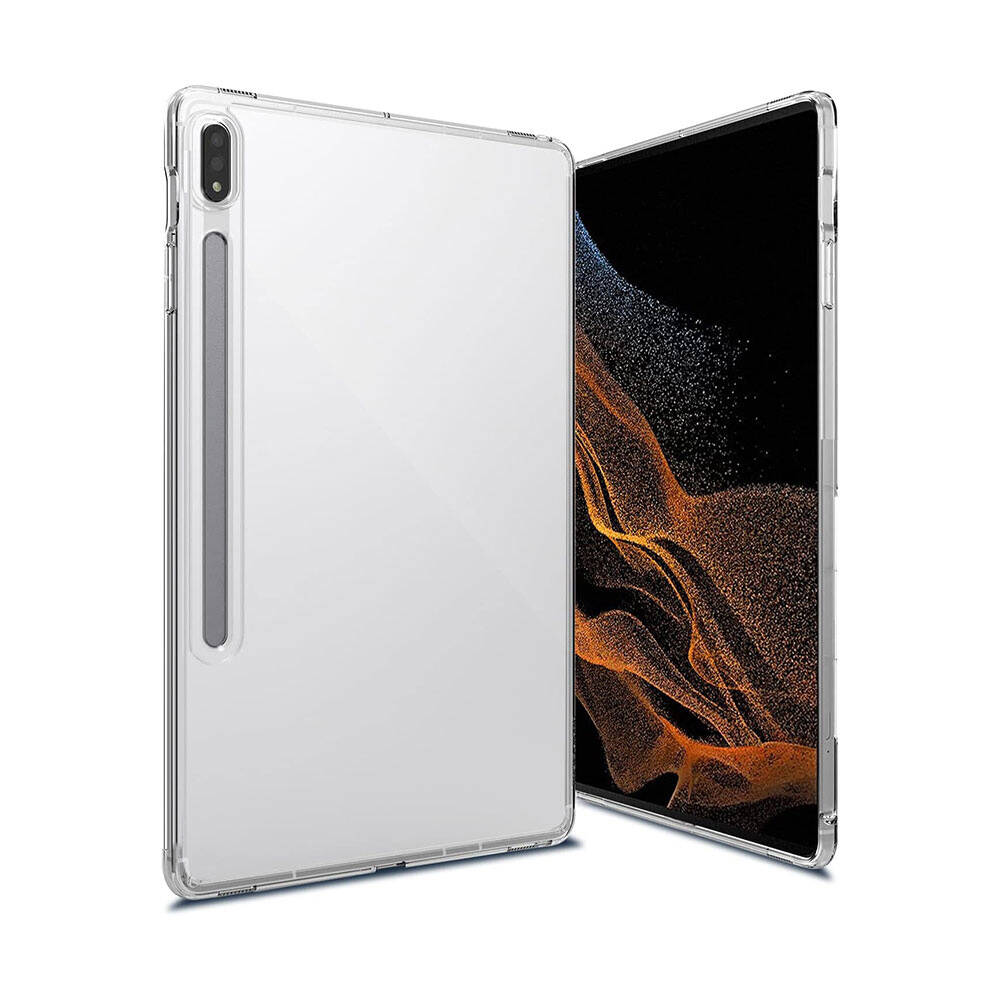 [RNZ-TA95853] Samsung Galaxy Tab S8 Uyumlu Kılıf Zore Tablet Süper Silikon Kapak