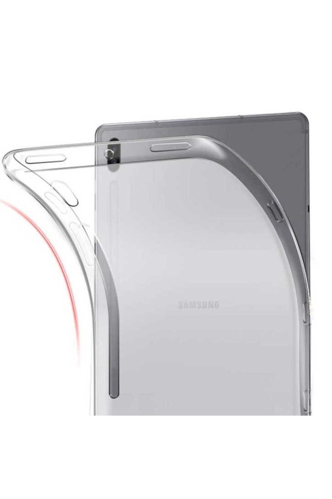 Samsung Galaxy Tab S7 Plus T970 Uyumlu Kılıf Zore Tablet Süper Silikon Kapak