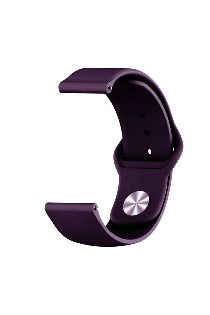 Samsung Galaxy Watch Active 2 40mm Uyumlu 20mm Kordon Klasik Yumuşak Geçmeli Spor KRD-11 Kayış