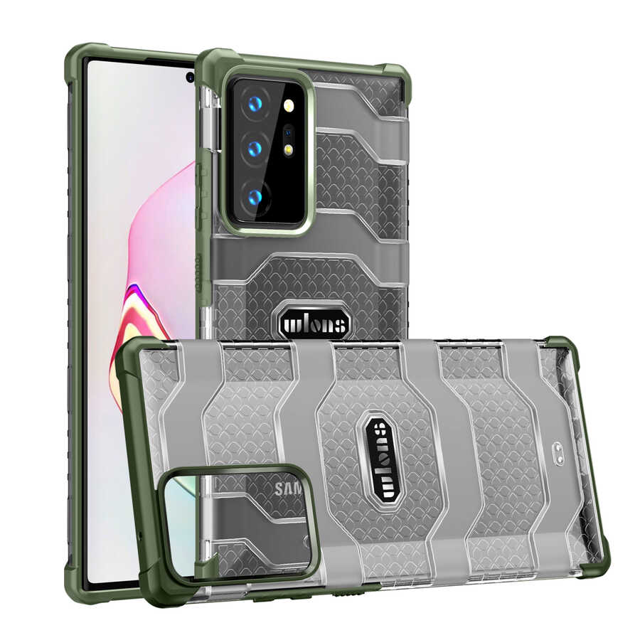 Samsung Galaxy Note 20 Ultra Uyumlu Kılıf Wlons Mit Kapak