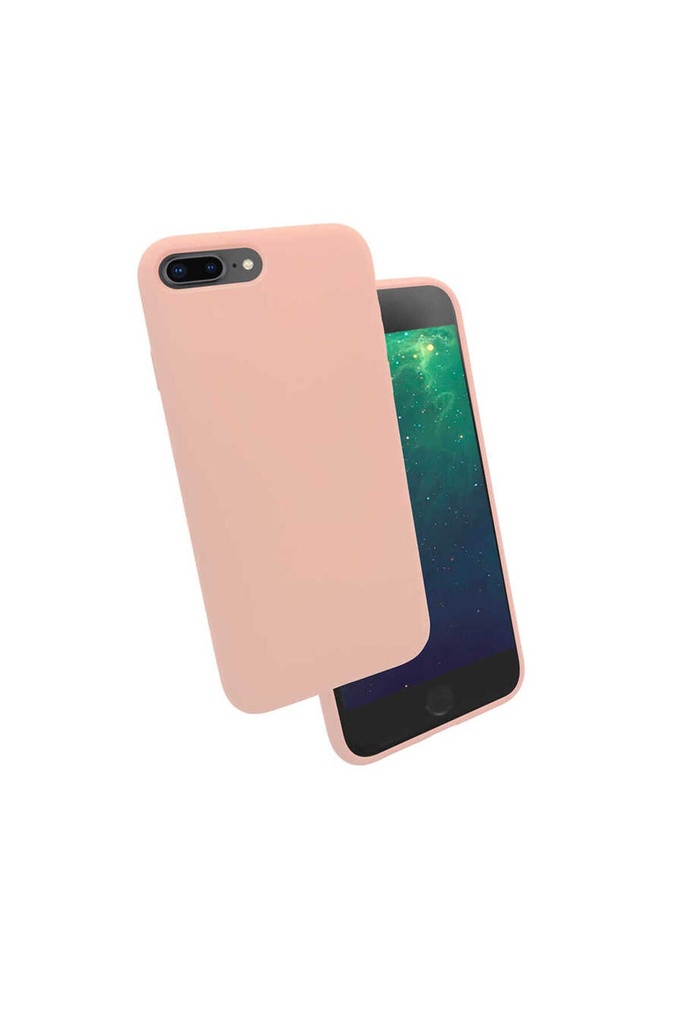 Apple iPhone 8 Plus Uyumlu Kılıf Zore Silk Silikon