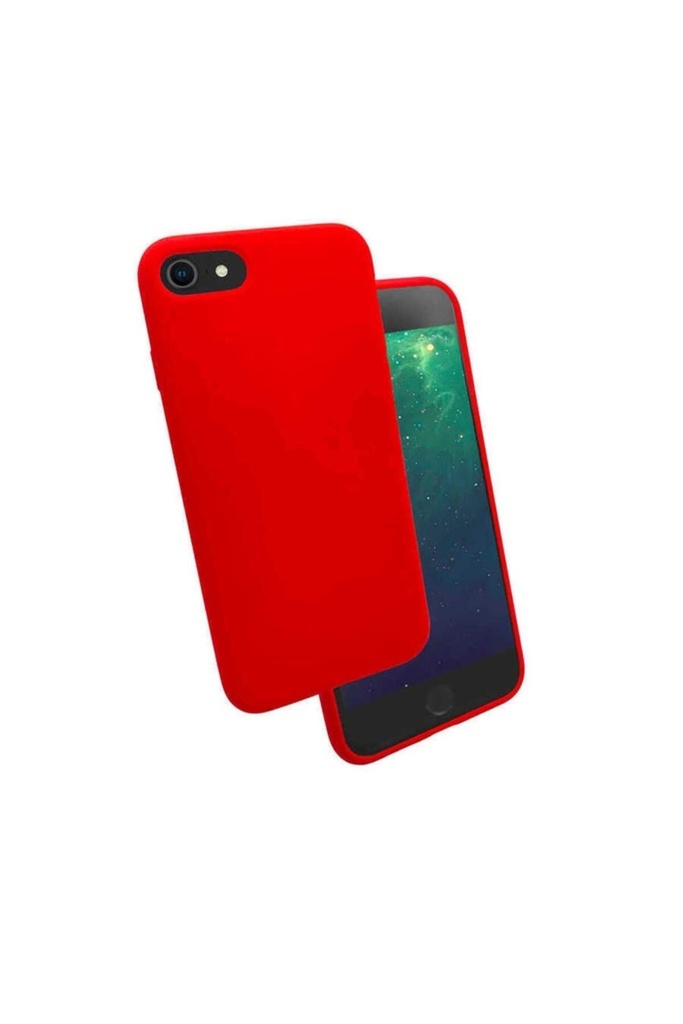 Apple iPhone 8 Uyumlu Kılıf Zore Silk Silikon