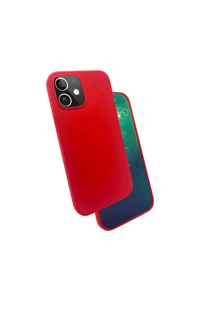 Apple iPhone 12 Uyumlu Kılıf Zore Silk Silikon