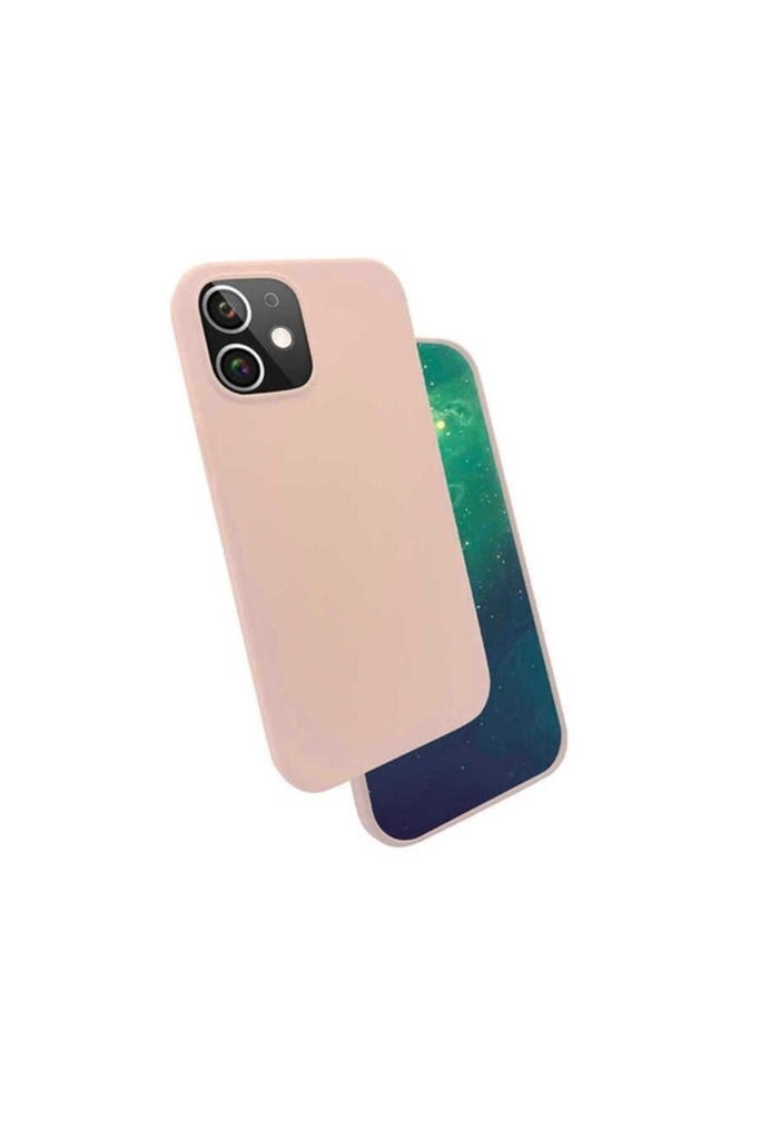 Apple iPhone 12 Uyumlu Kılıf Zore Silk Silikon