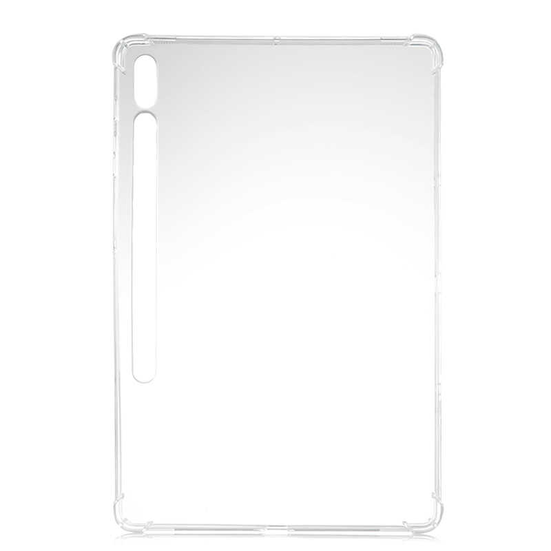 Samsung Galaxy Tab S7 Plus T970 Uyumlu Kılıf Zore Tablet Nitro Anti Shock Silikon Kapak