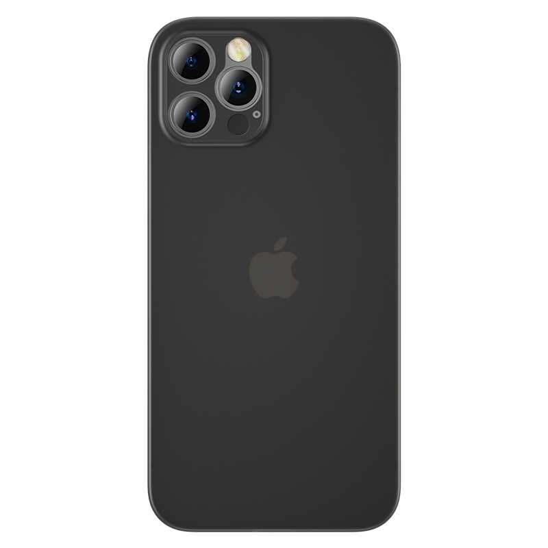 [RNZ-TA44683] Apple iPhone 12 Pro Max Uyumlu Kılıf Benks Lollipop Protective Kapak (Siyah)
