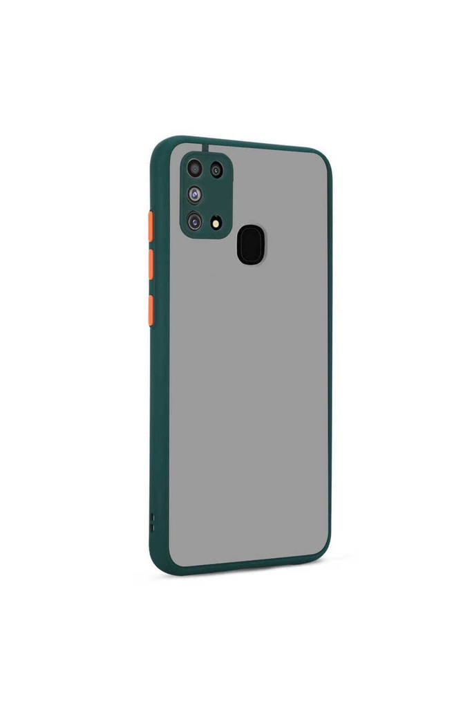 Samsung Galaxy M31 Uyumlu Kılıf Zore Hux Kapak