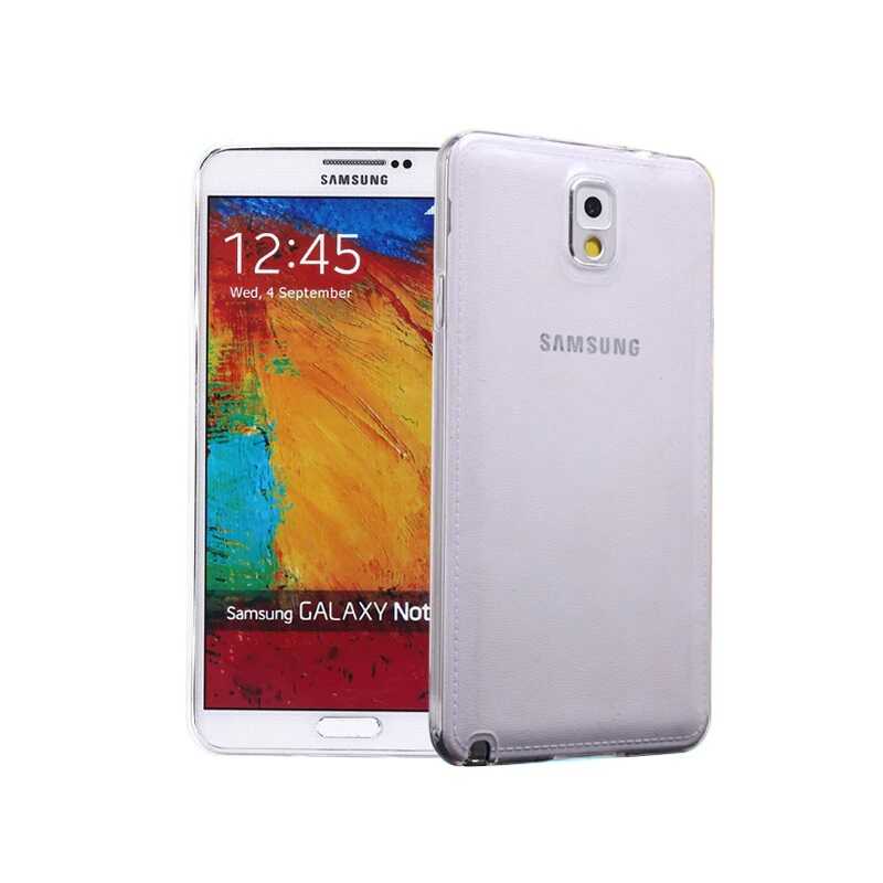 [RNZ-TA44784] Samsung Galaxy Note 3 Uyumlu Kılıf Zore Süper Silikon Kapak