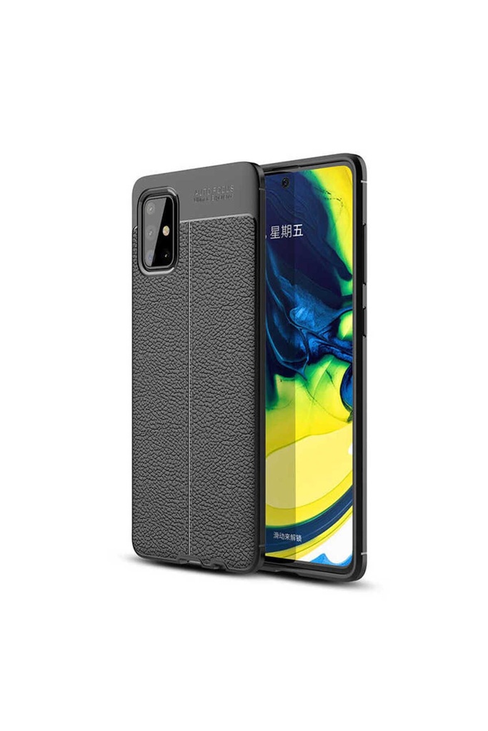 [RNZ-TA44910] Samsung Galaxy M31S Uyumlu Kılıf Zore Niss Silikon Kapak (Siyah)
