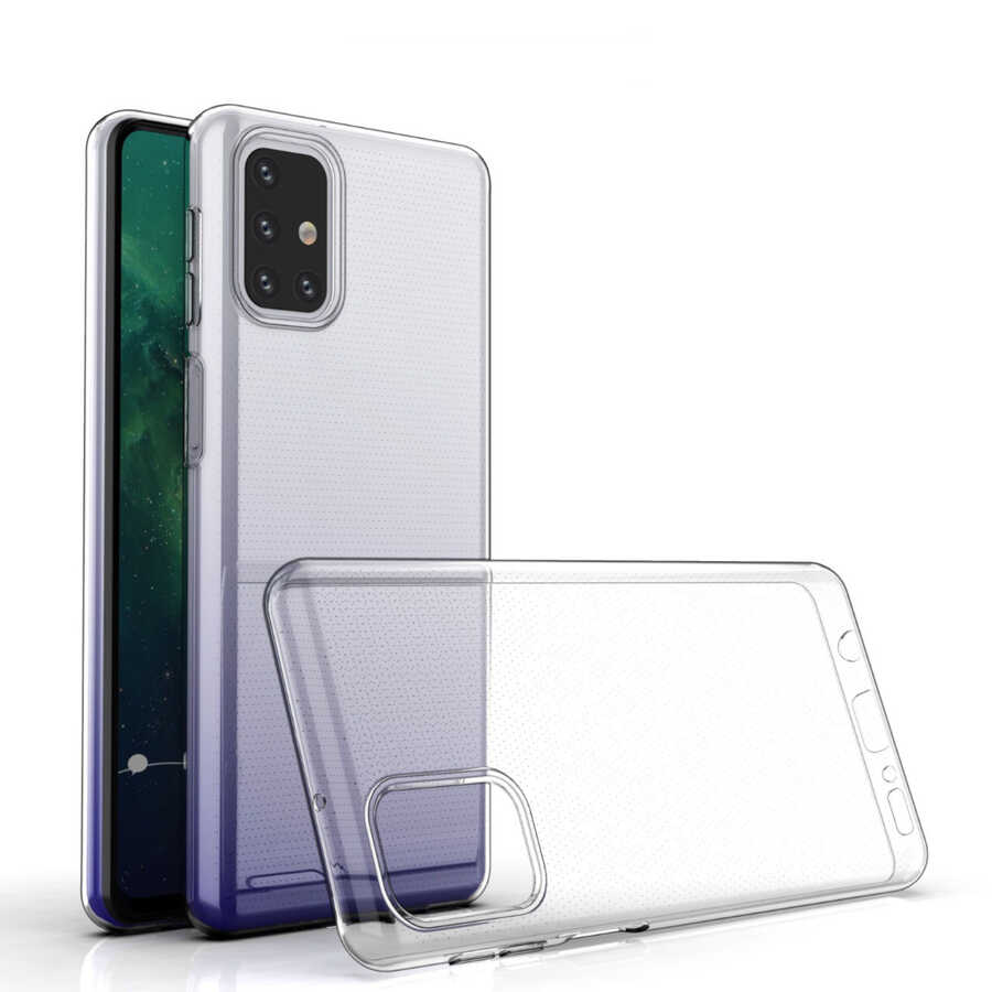 [RNZ-TA44939] Samsung Galaxy M31S Uyumlu Kılıf Zore Süper Silikon Kapak