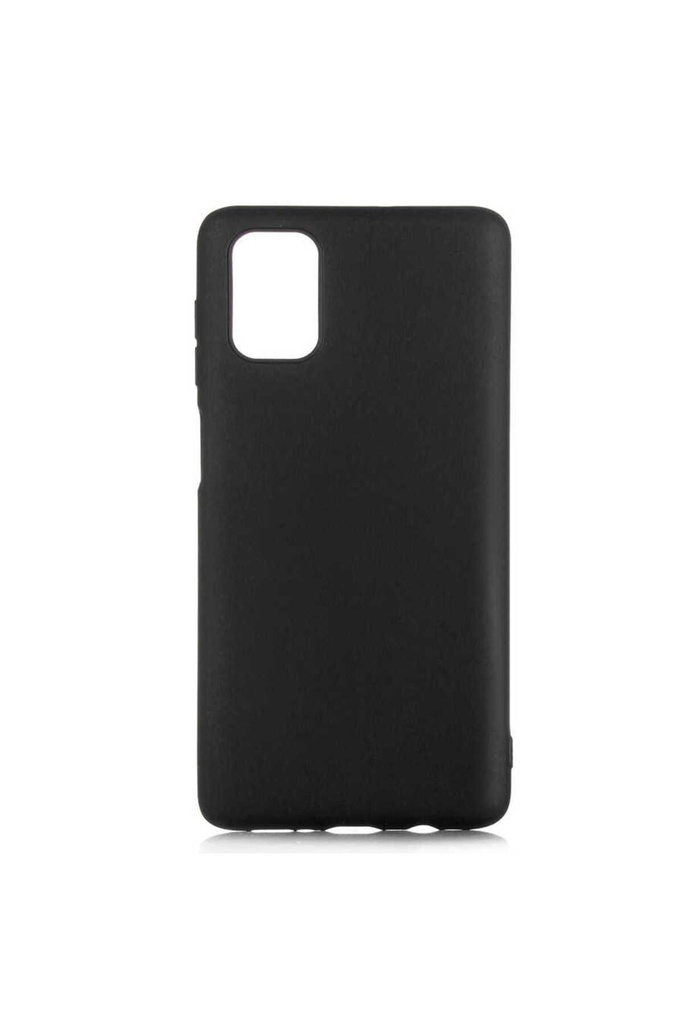[RNZ-TA44932] Samsung Galaxy M51 Uyumlu Kılıf Zore Premier Silikon Kapak (Siyah)