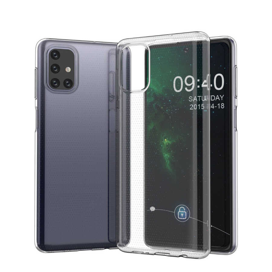 [RNZ-TA44940] Samsung Galaxy M51 Uyumlu Kılıf Zore Süper Silikon Kapak