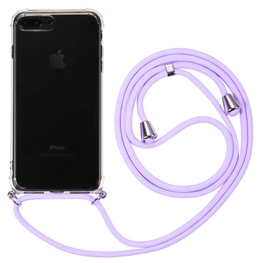 [RNZ-TA44977] Apple iPhone 8 Plus Uyumlu Kılıf Zore X-Rop Kapak