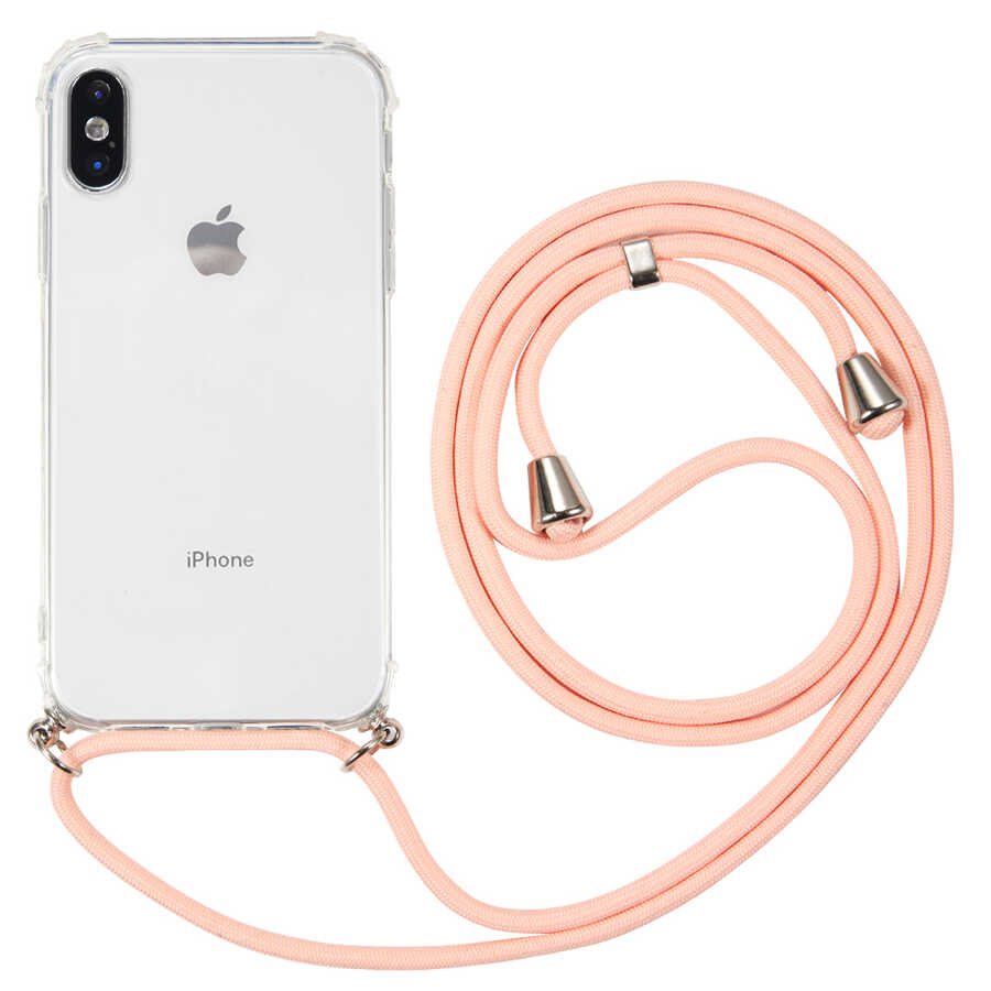 [RNZ-TA44982] Apple iPhone XS Max Uyumlu Kılıf Zore X-Rop Kapak