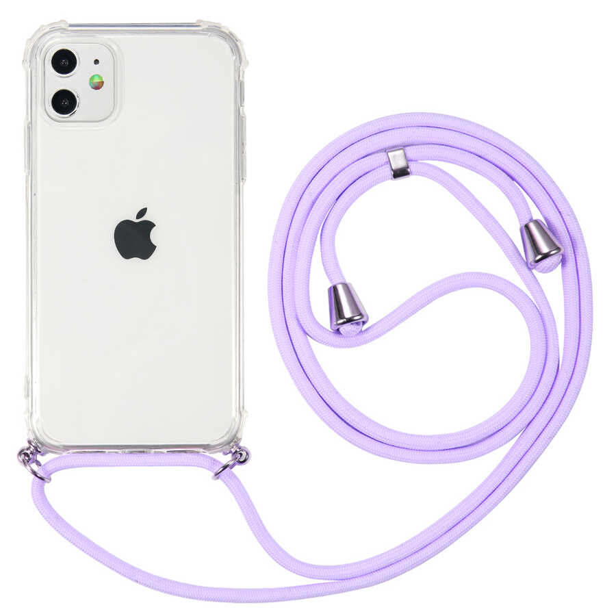 [RNZ-TA44983] Apple iPhone 11 Uyumlu Kılıf Zore X-Rop Kapak