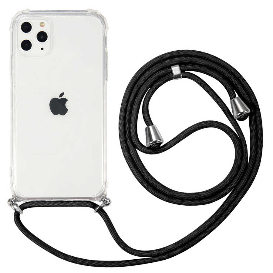 [RNZ-TA44984] Apple iPhone 11 Pro Uyumlu Kılıf Zore X-Rop Kapak
