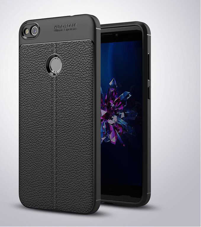 [RNZ-TA339] Huawei P9 Lite Mini Uyumlu Kılıf Zore Niss Silikon Kapak (Siyah)