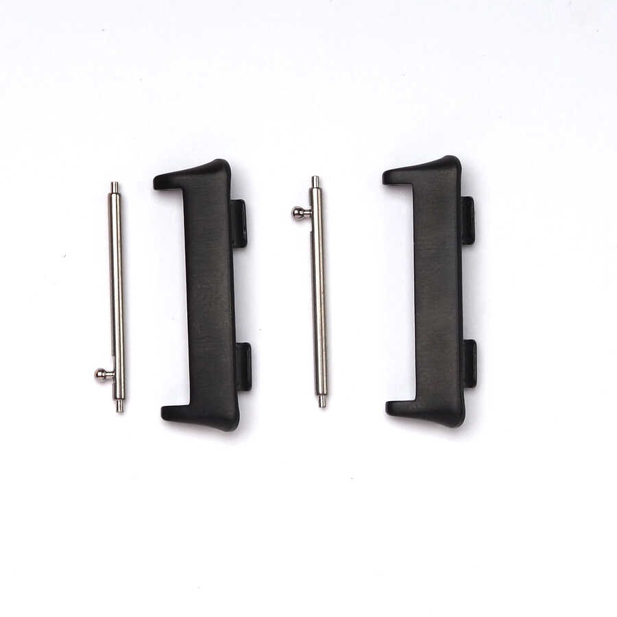 [RNZ-TA45002] Oppo Watch 41mm Uyumlu 20mm Metal Kordon Dönüştürücü (Siyah)