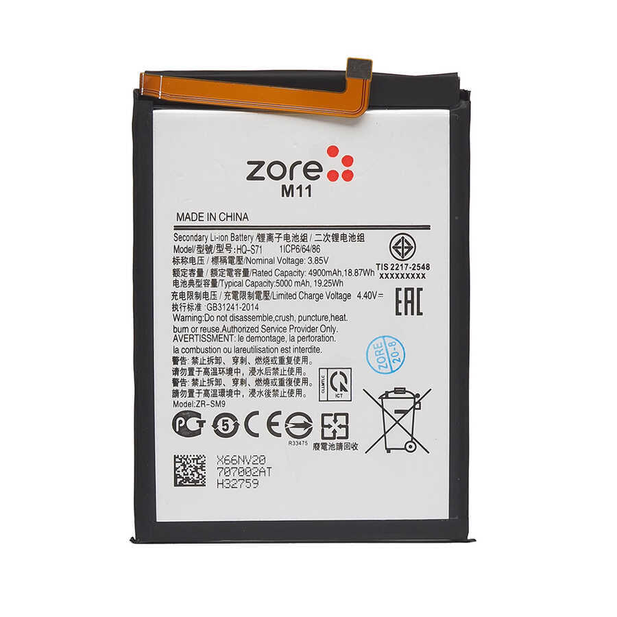 Samsung Galaxy M11 Uyumlu Zore Tam Orjinal Batarya