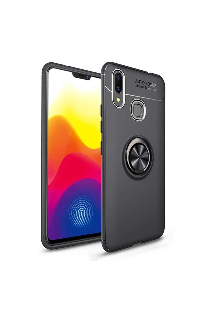 [RNZ-TA45110] Xiaomi Mi Max 3 Uyumlu Kılıf Zore Ravel Silikon Kapak (Siyah)