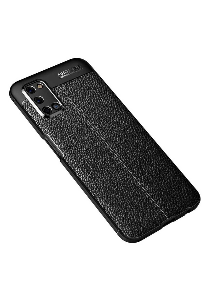 [RNZ-TA45163] Oppo A92 Uyumlu Kılıf Zore Niss Silikon Kapak (Siyah)