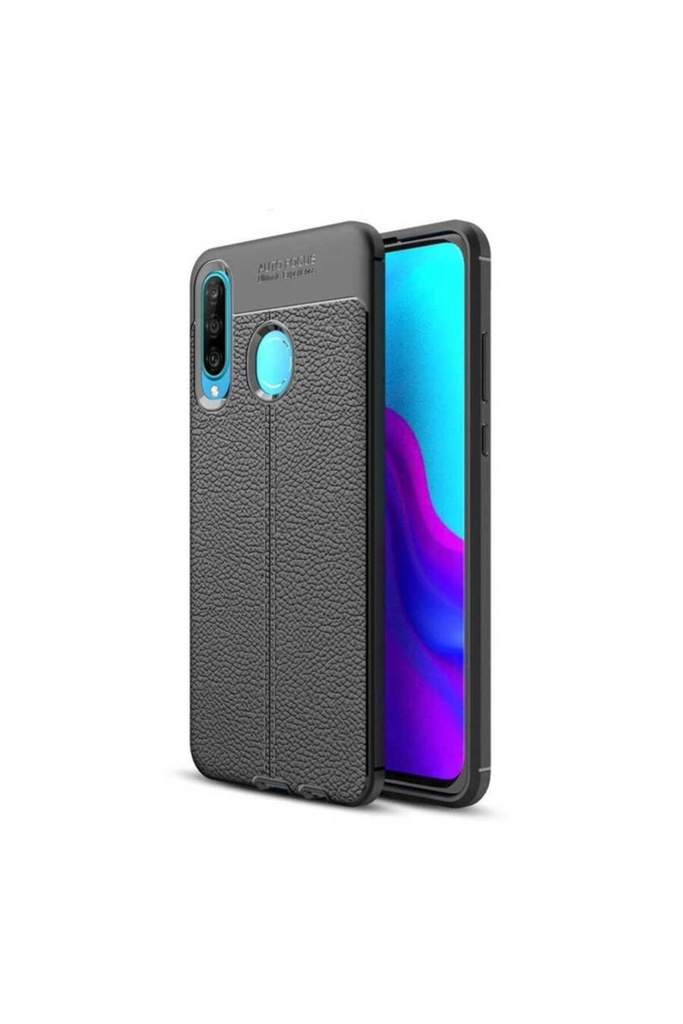 [RNZ-TA45178] Huawei P30 Lite Uyumlu Kılıf Zore Niss Silikon Kapak (Siyah)
