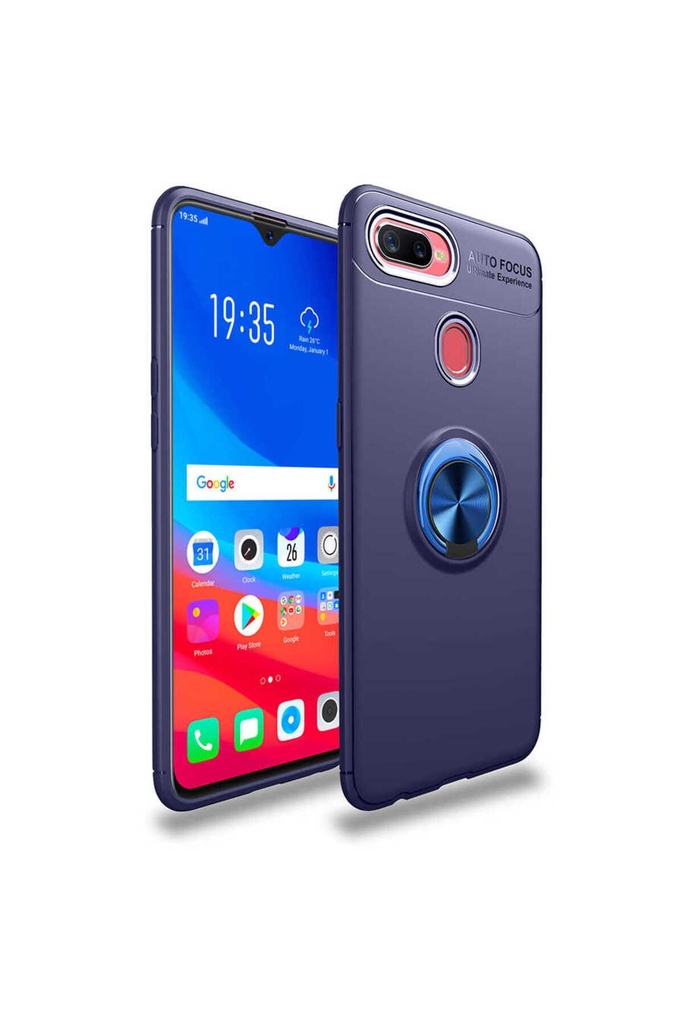Oppo A5S Uyumlu Kılıf Zore Ravel Silikon Kapak