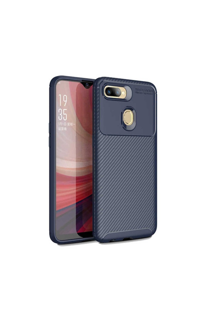 Oppo A5S Uyumlu Kılıf Zore Negro Silikon Kapak